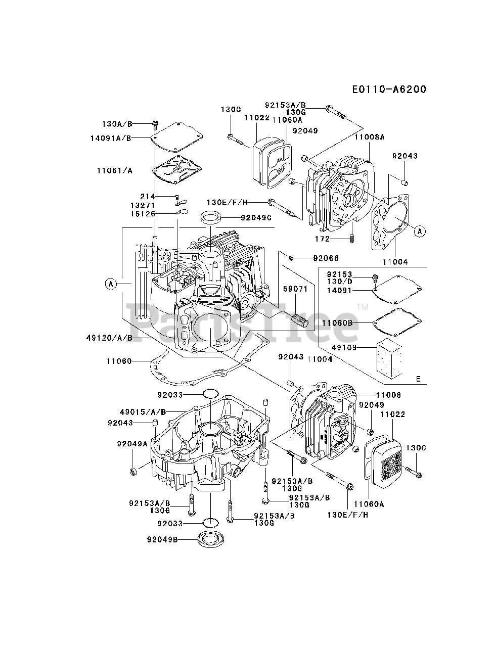 19 Hp Kawasaki Engine Parts Diagram 1