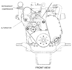 Cat C13 Acert Serpentine Belt Diagram - Headcontrolsystem