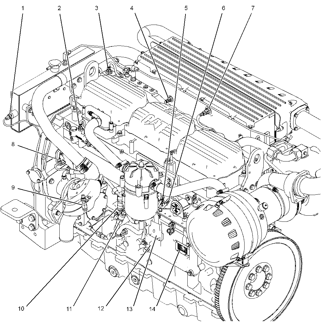 Cat C12 Parts Diagram 1