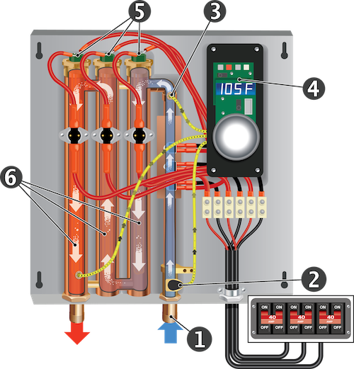 Water Heater Circuit Diagram 1