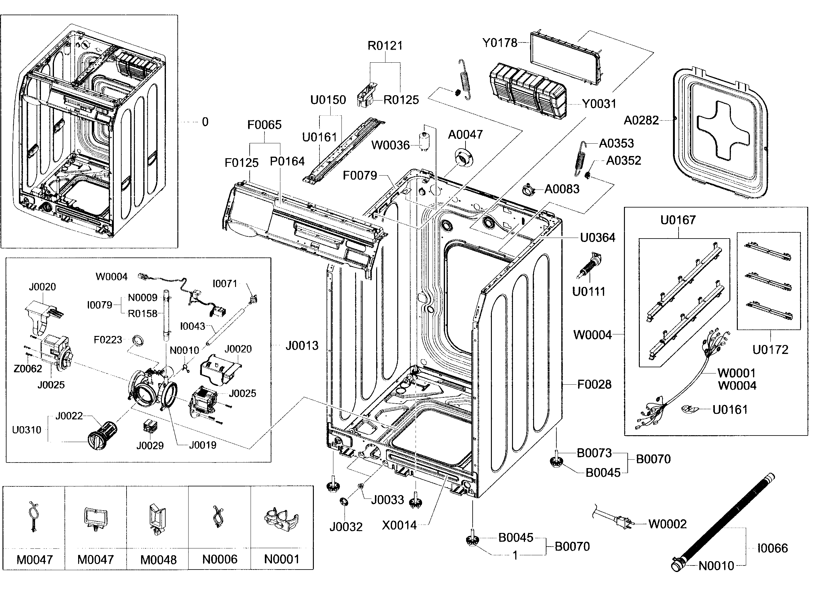 Washing Machine Schematic Diagram 1