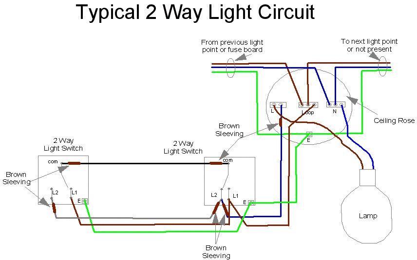 Two Way Lighting Diagram 1