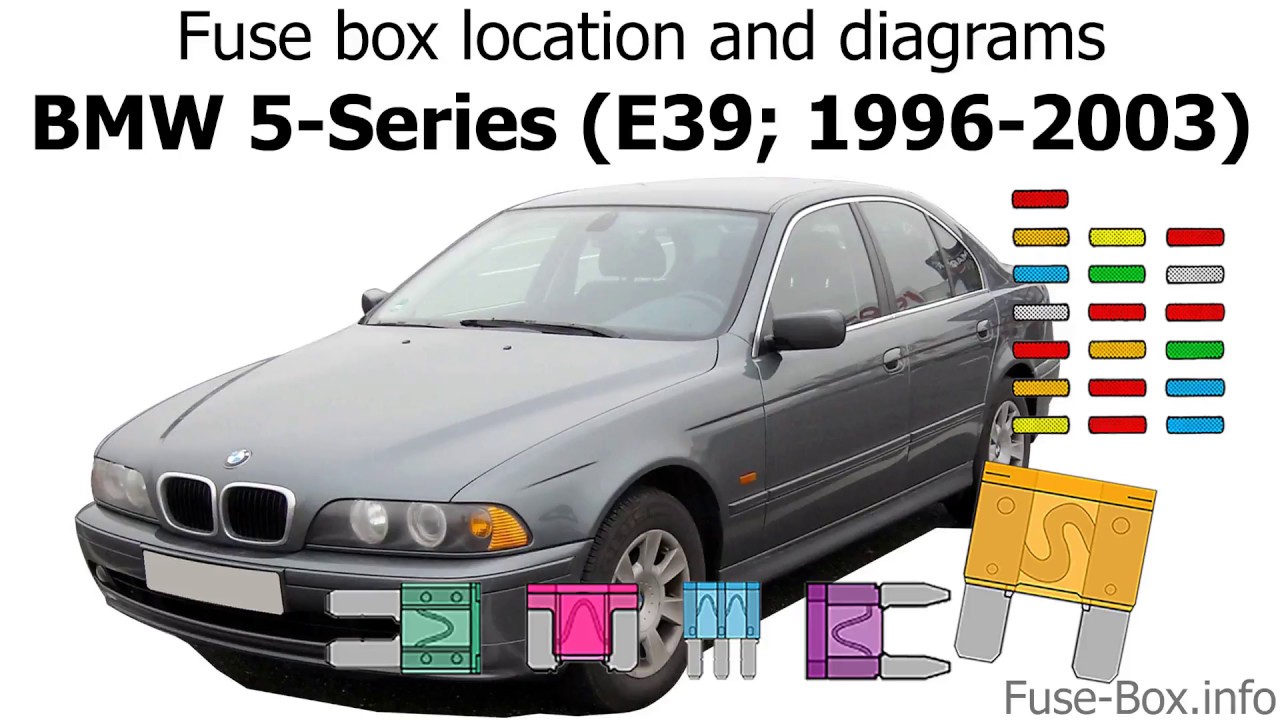 E39 Fuse Box Diagram 1