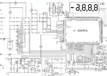 Digital Multimeter Dt9205A Schematic Diagram