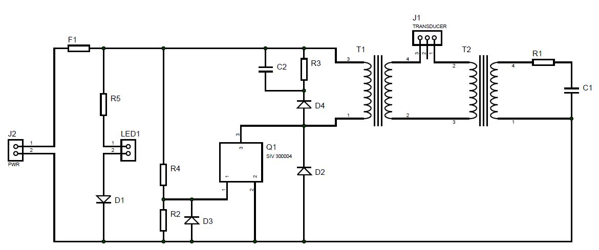 Ultrasonic Cleaner Circuit Diagram 1