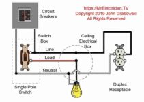 Single Pole Light Switch Diagram