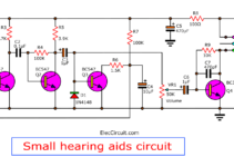 Hearing Aid Circuit Diagram