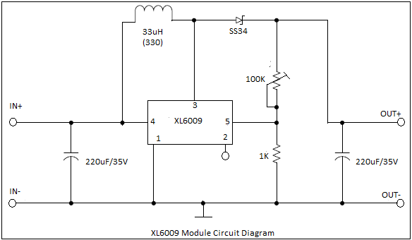Xl6009 Boost Converter Circuit Diagram 1