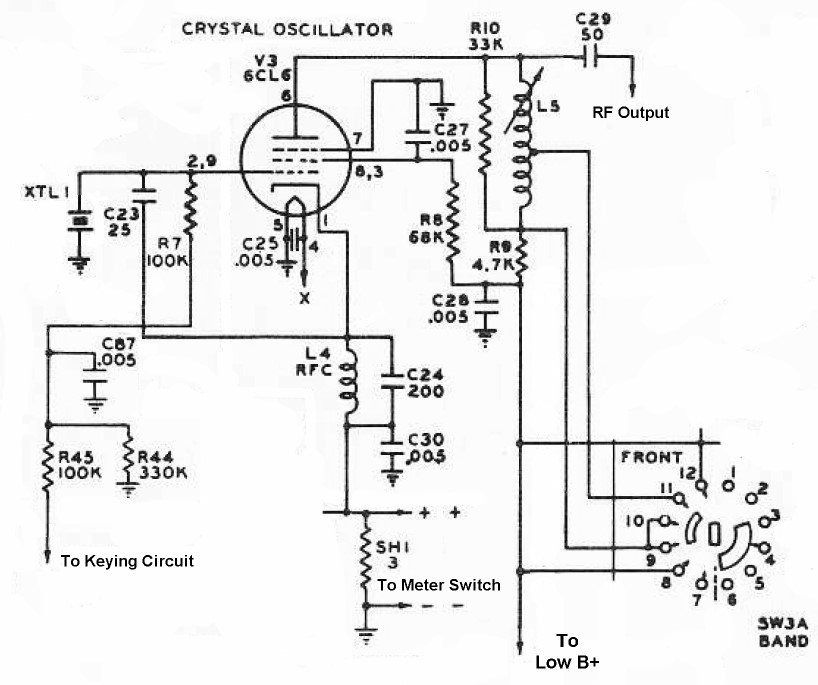 Crystal Oscillator Circuit Diagram 1