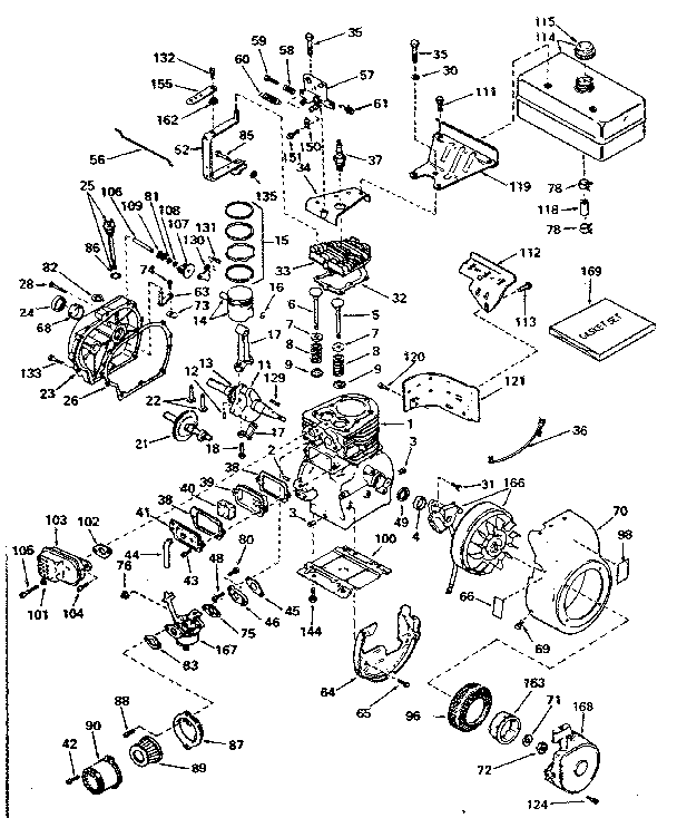 Tecumseh 6Hp Power Sport Engine Diagram 1