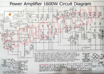 10000 Watts Power Amplifier Circuit Diagram