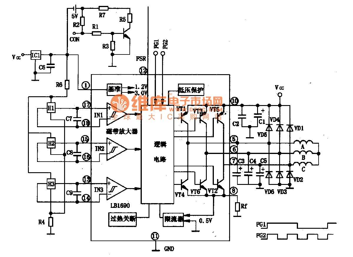 Motor Circuit Diagram 1