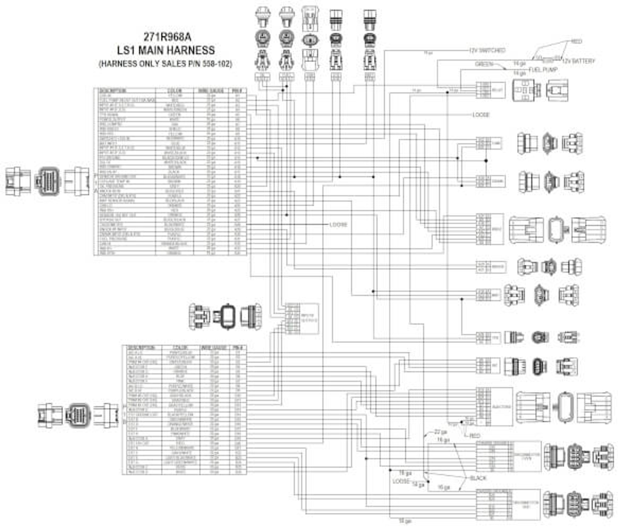 Holley Terminator X Wiring Diagram 1