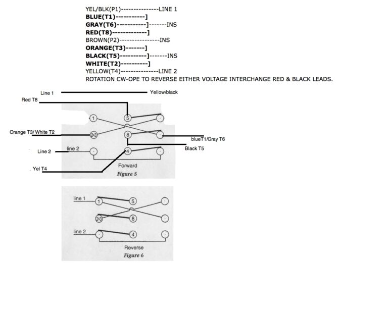 3 Phase Motor Wiring Diagram 6 Wire - Headcontrolsystem