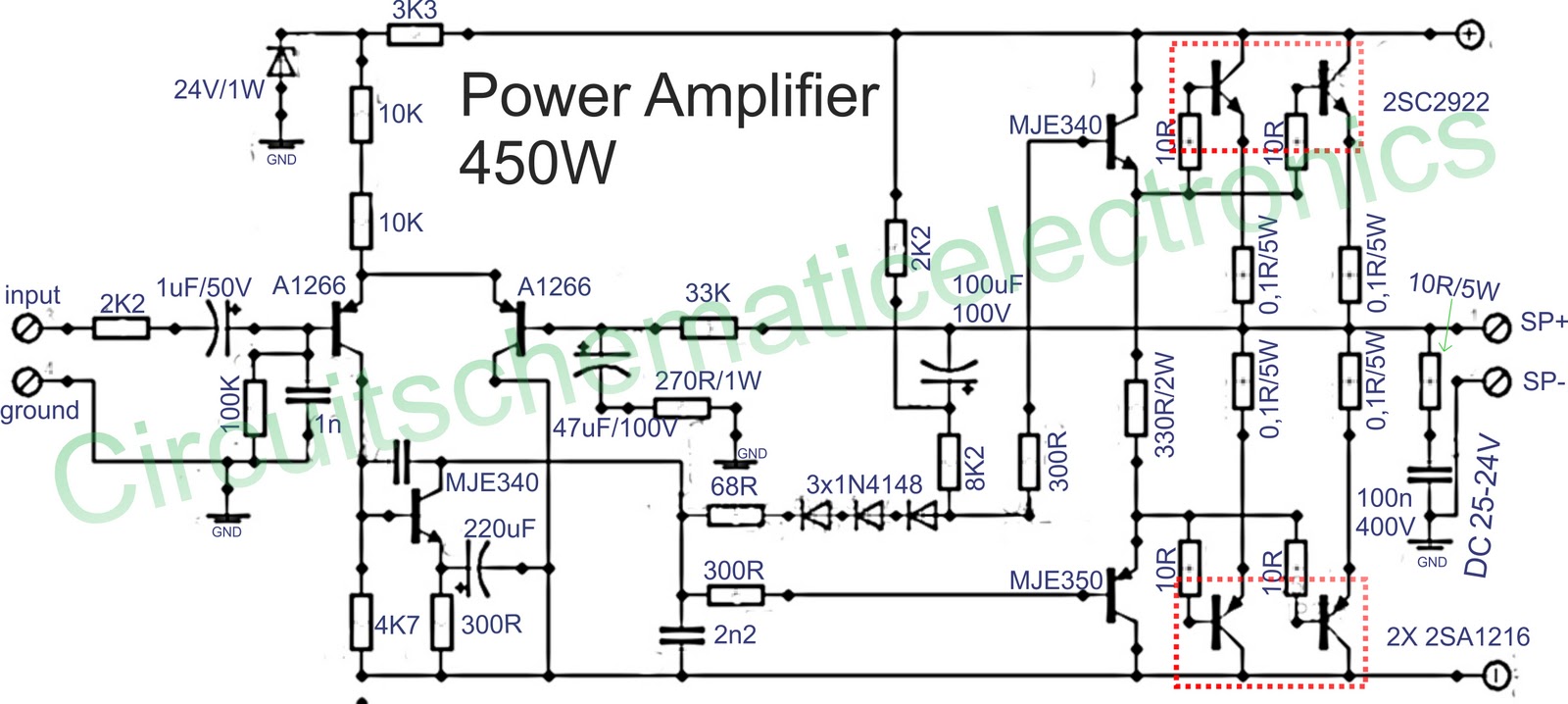 5000W Power Amplifier Circuit Diagram Pdf 1