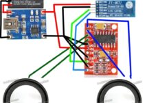 Bluetooth Speaker Circuit Board Diagram