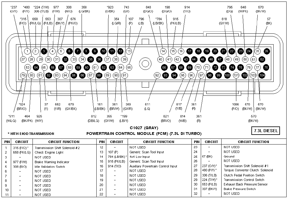 2011 6.7 Powerstroke Engine Diagram 1