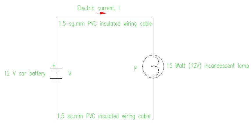 Electric Circuit Diagram 1