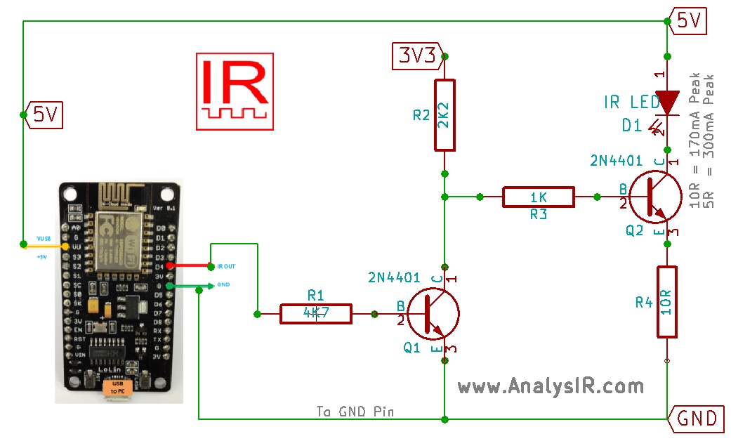 Ir Circuit Diagram 10