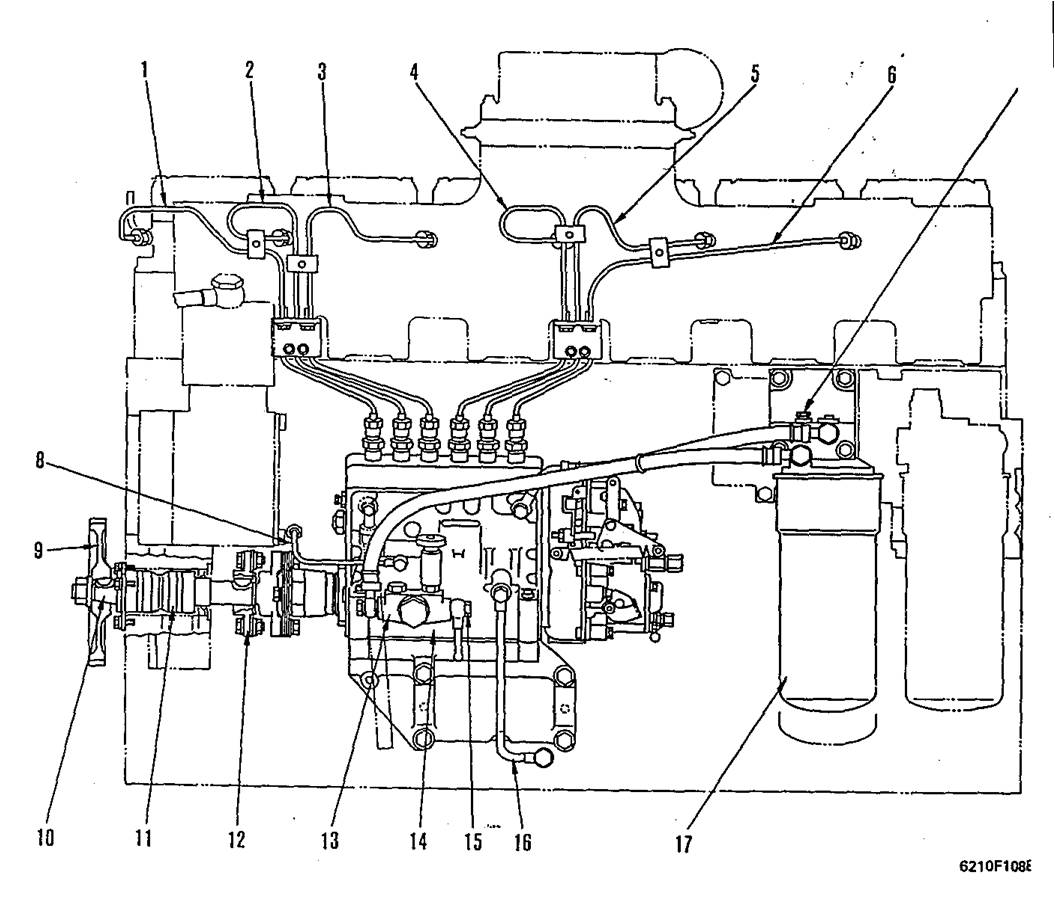 Dt466 Fuel System Diagram 1