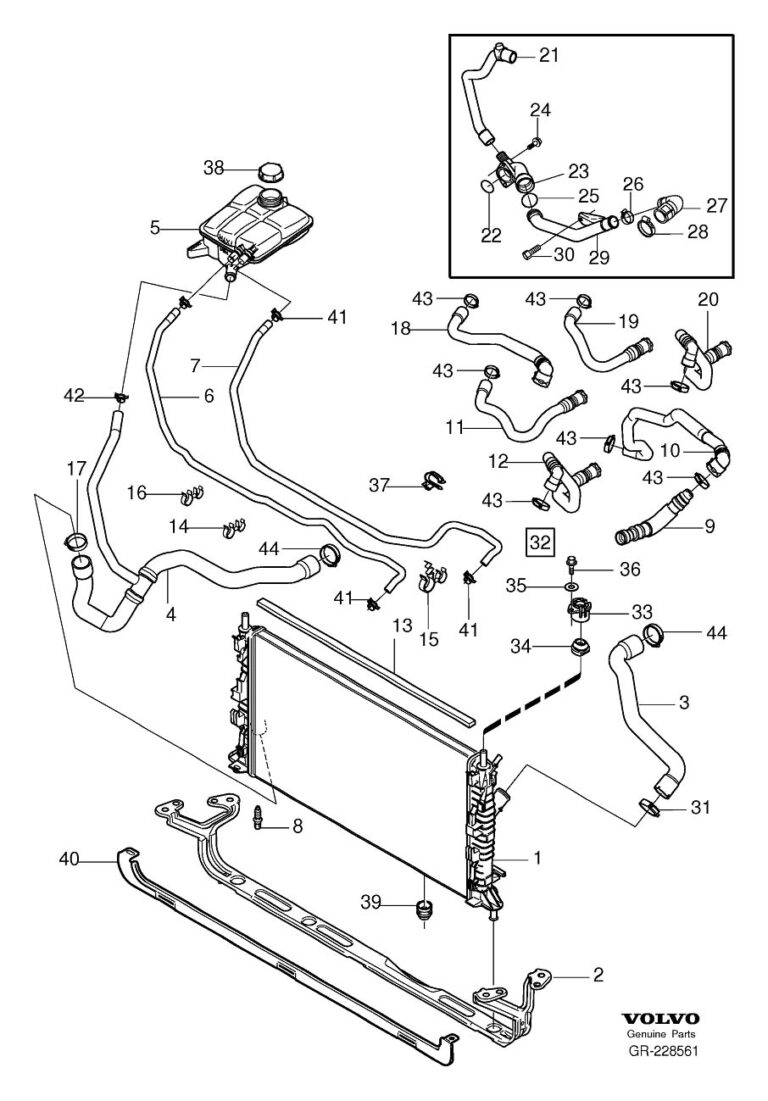 Volvo D13 Coolant Hose Diagram Headcontrolsystem