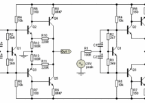 500 Watt Amplifier Circuit Diagram