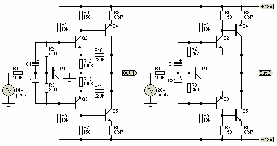500 Watt Amplifier Circuit Diagram 1