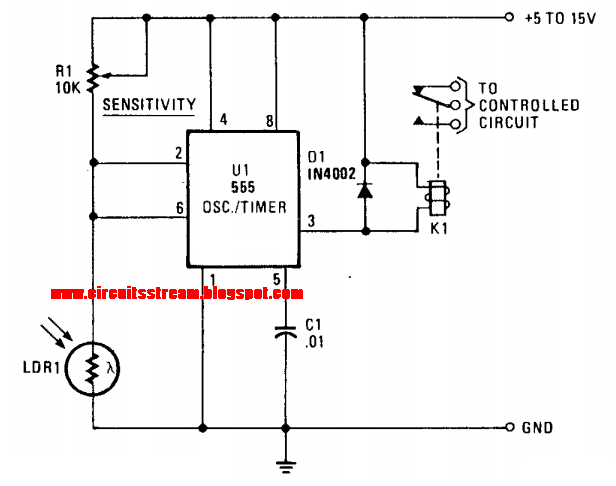 Alarm Circuit Diagram 1