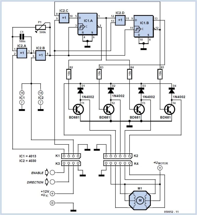 Stepper Motor Circuit Diagram Headcontrolsystem 3600