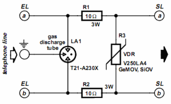 Telephone Circuit Diagram 1
