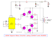 4047 Ic Inverter Circuit Diagram