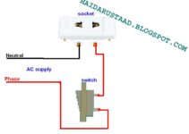 1 Switch 2 Socket Connection Diagram