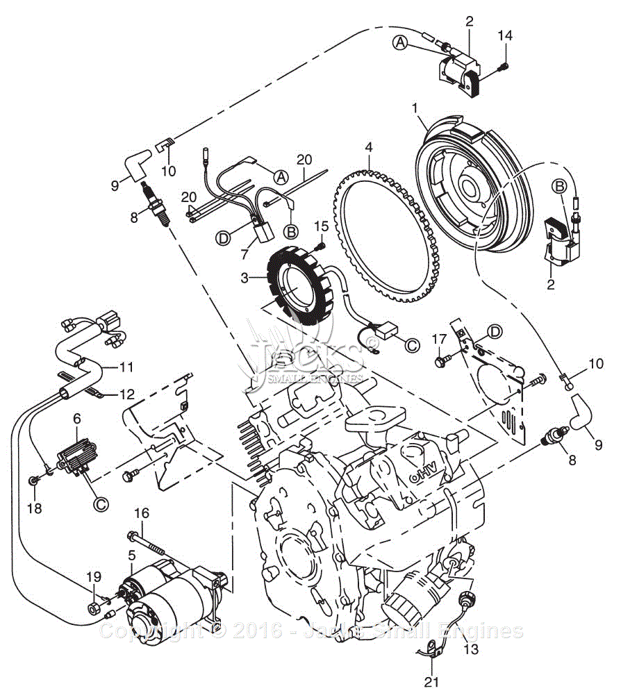 Robin Engine Eh29C Parts Diagram 1