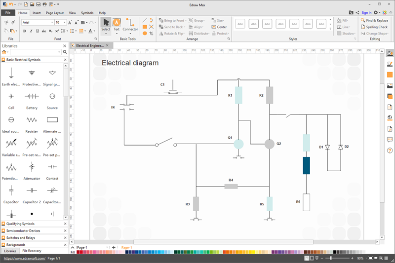 Electrical Engineering Diagram 1