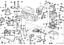 2008 Acura Tl Motor Mount Diagram