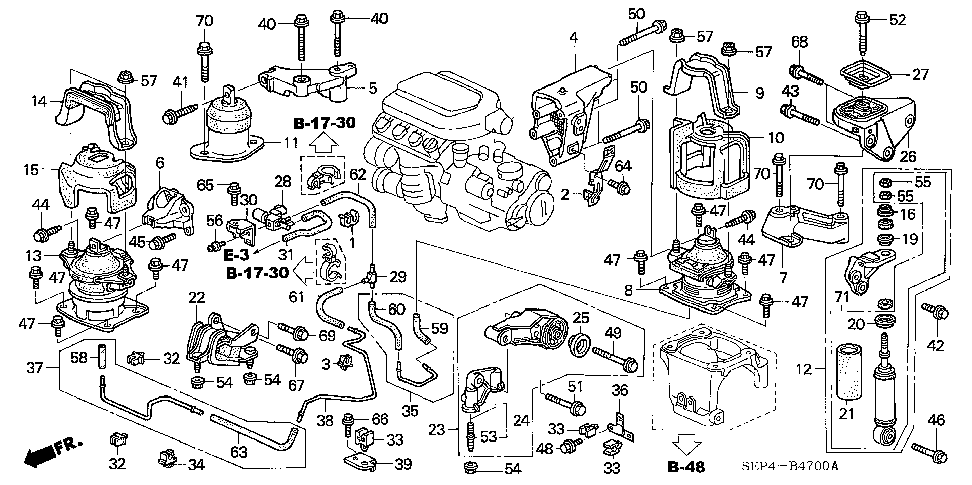 2008 Acura Tl Motor Mount Diagram 1