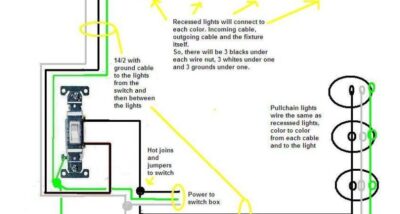 Wiring Recessed Lights In Parallel Diagram - Headcontrolsystem