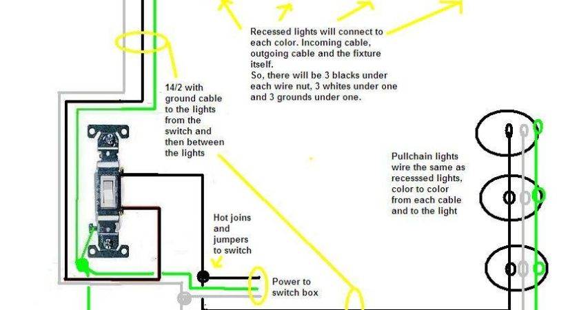 Wiring Recessed Lights In Parallel Diagram 1