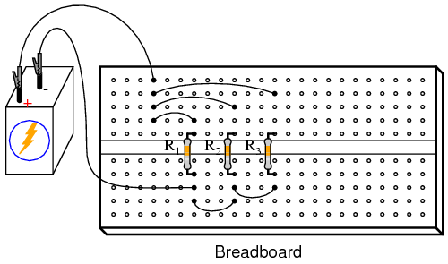 Breadboard Connection Diagram 1