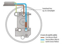 Pull Cord Light Switch Diagram