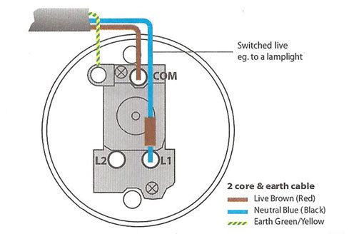Pull Cord Light Switch Diagram 1