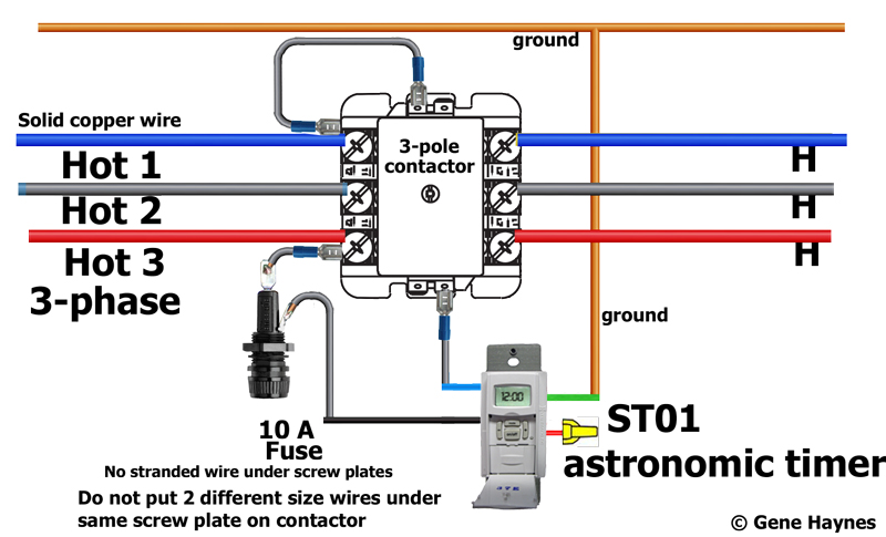 Magnetic Contactor Wiring Diagram 1