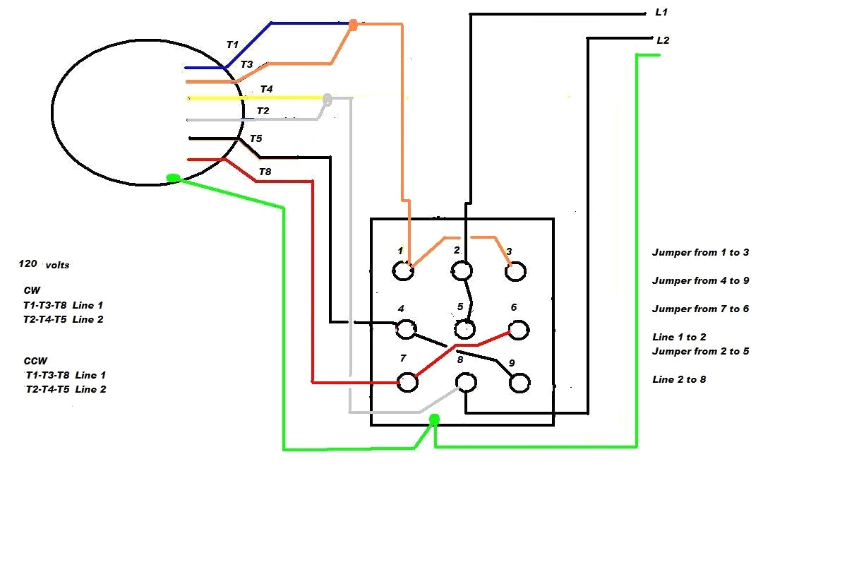 3 Phase Motor Wiring Diagram 1