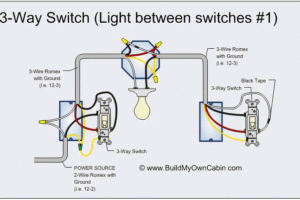 Three Way Switch Connection Diagram