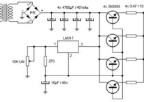 12V 10 Amp Power Supply Circuit Diagram