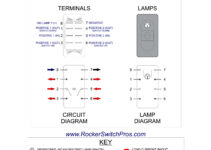 Rocker Switch Wiring Diagram 5 Pin
