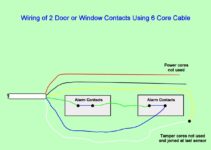 Magnetic Door Contact Wiring Diagram