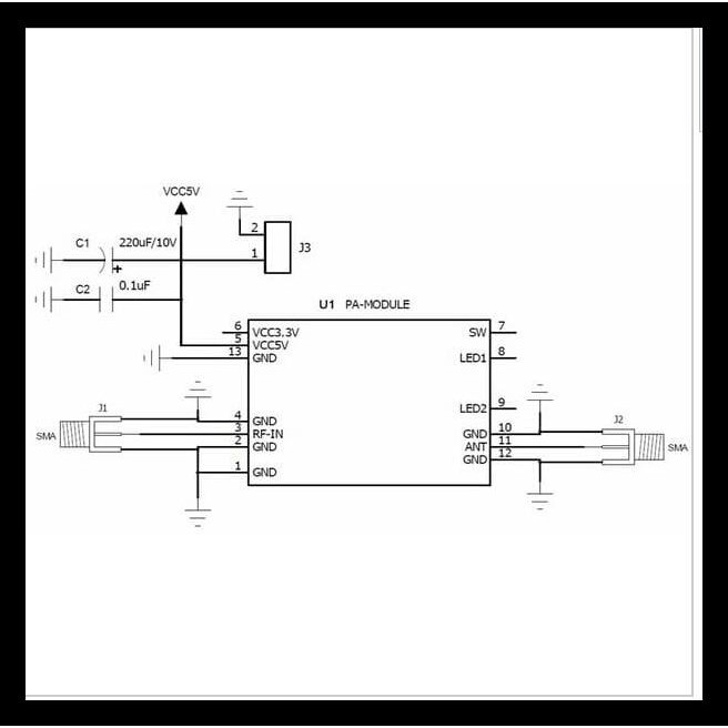 Booster Amplifier Diagram 1