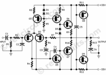 Class B Amplifier Circuit Diagram