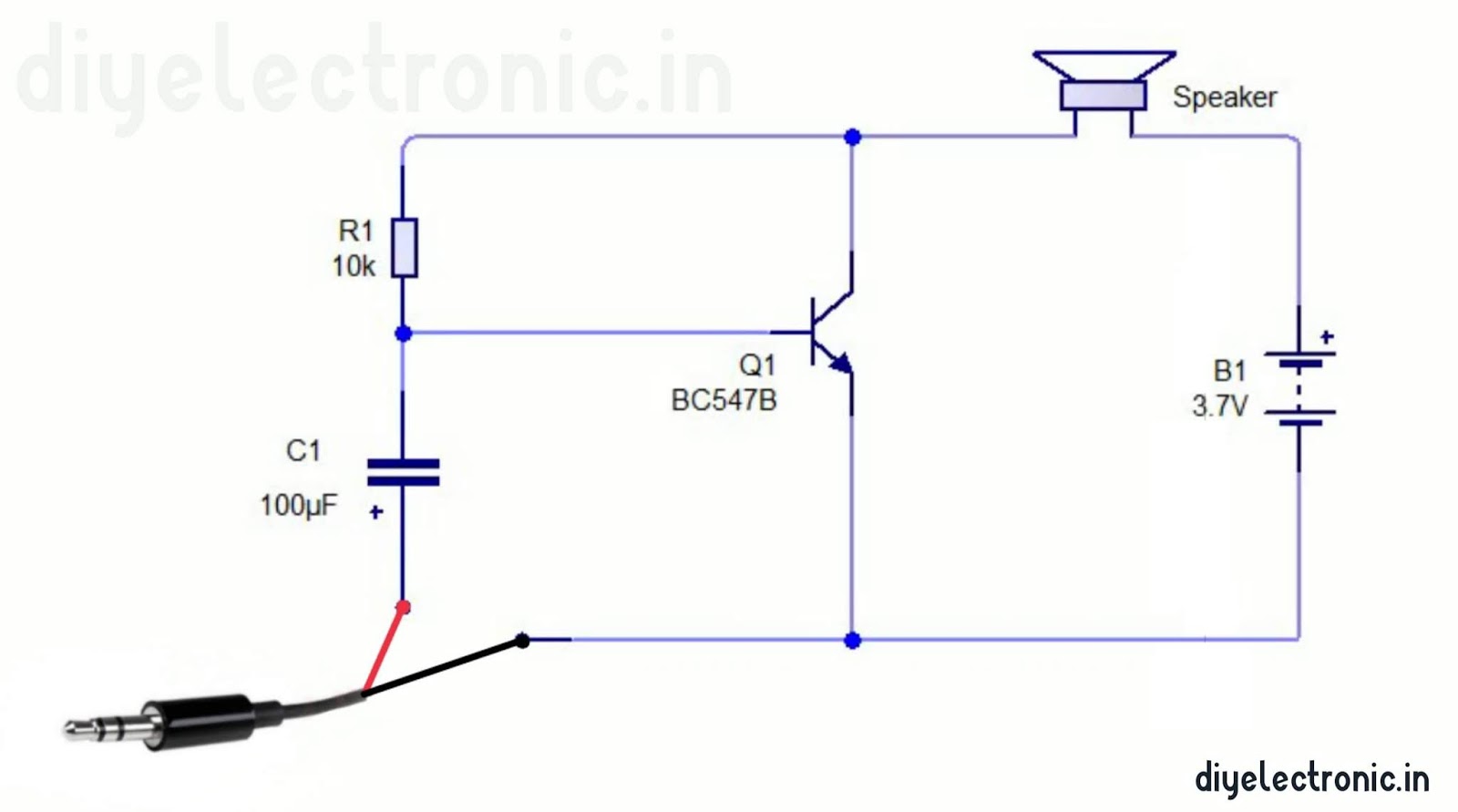 Bc547 Transistor Circuit Diagram 1